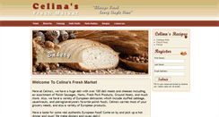 Desktop Screenshot of celinasfreshmarket.com